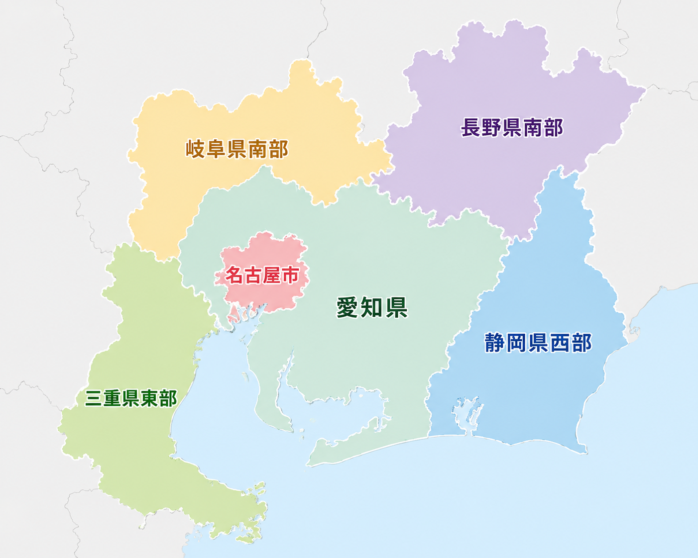 営業エリアマップ